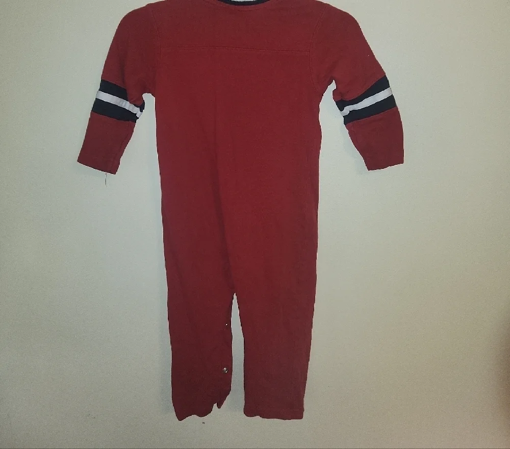 OshKosh B'gosh Red and Blue Kids Onesie